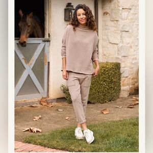 Frank & Eileen Eamon Biscotti triple fleece joggers